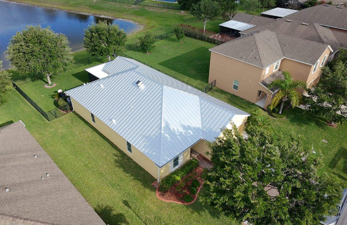 Elevating Excellence: Ridgecap Roofing's Stunning Metal Roof Installation in Vero Beach — detail 3