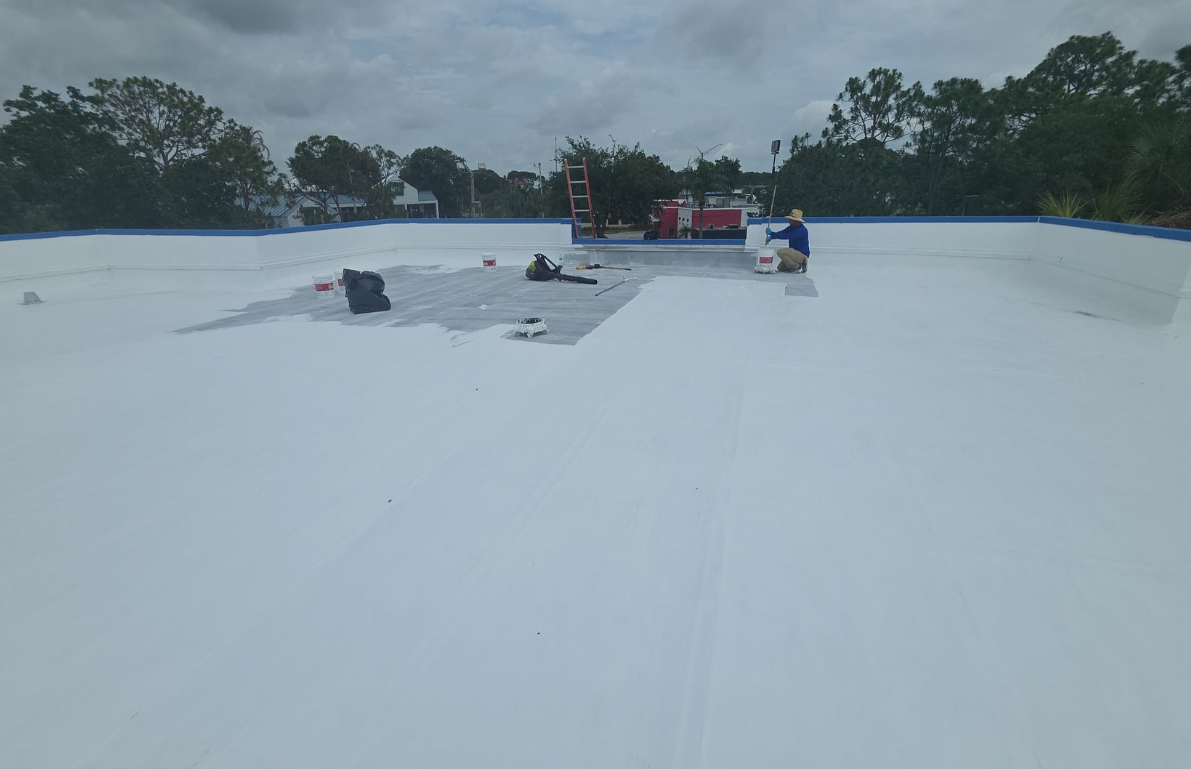 Seamless Transformations: Commercial Roof Coating & Restoration Project — detail 3