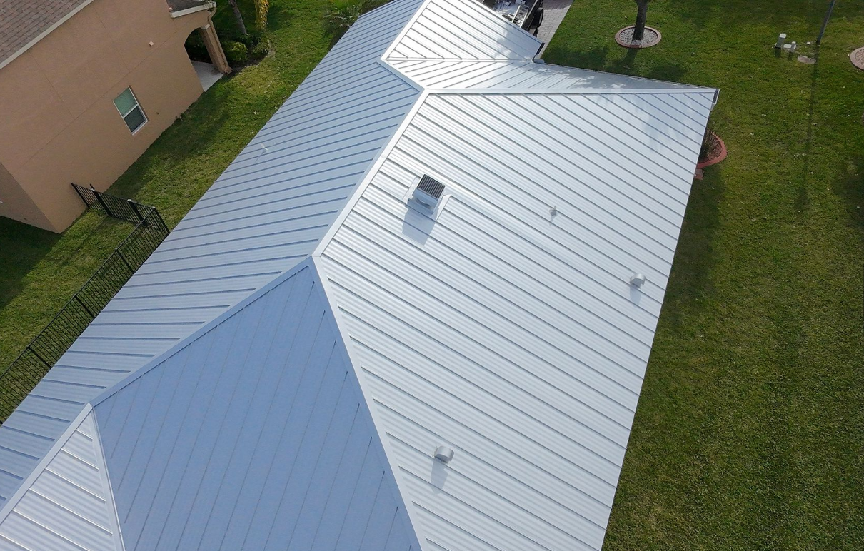 Elevating Excellence: Ridgecap Roofing's Stunning Metal Roof Installation in Vero Beach — detail 2