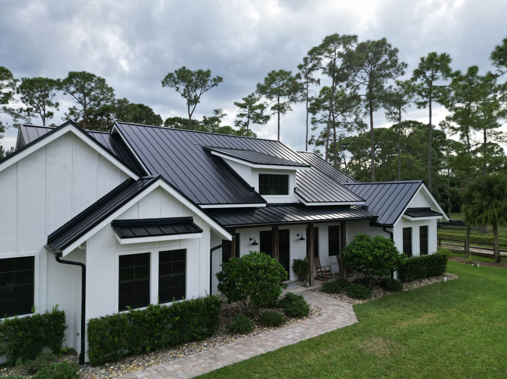 Metal roof in The Acreage, Florida