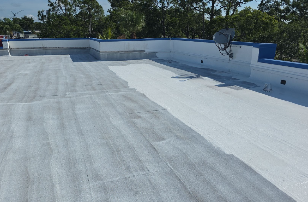 Seamless Transformations: Commercial Roof Coating & Restoration Project — detail 2